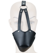 Laden Sie das Bild in den Galerie-Viewer, BDSM-Mundknebel aus Leder