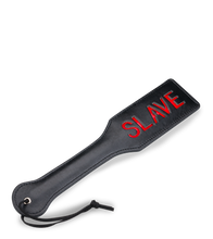 Laden Sie das Bild in den Galerie-Viewer, BDSM-Paddel aus Kunstleder Slave