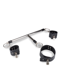 Laden Sie das Bild in den Galerie-Viewer, BDSM-Stange mit Halsband und Handfesseln