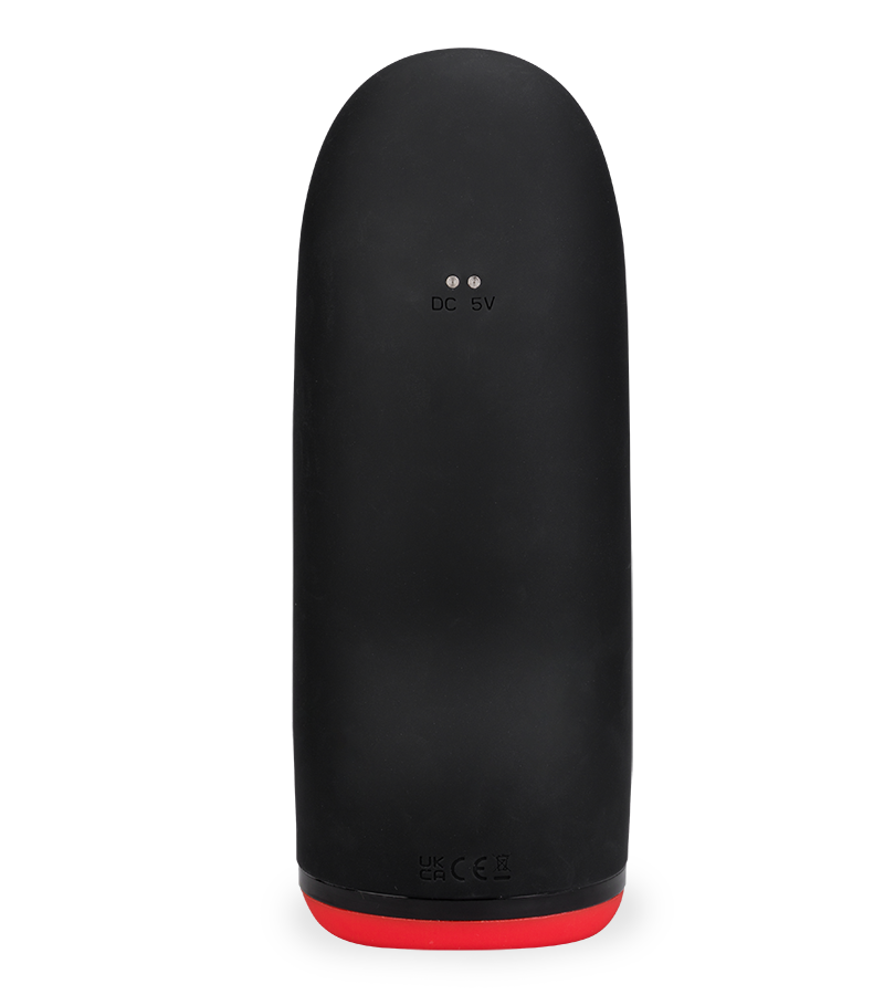 Beheizbarer Masturbator mit Massageperlen und Vibration Billy