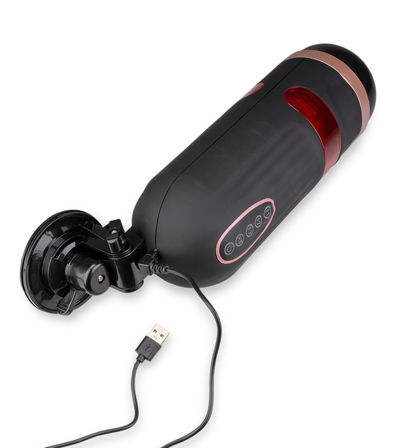 Beheizbarer Masturbator mit Stoßfunktion Freelander