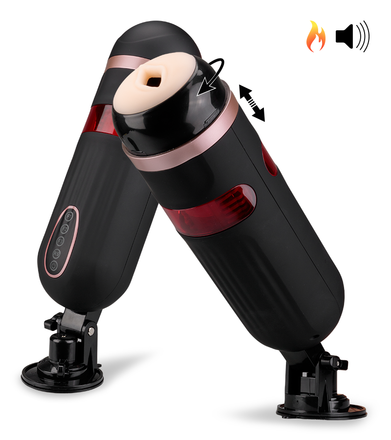 Beheizbarer Masturbator mit Stoßfunktion Freelander