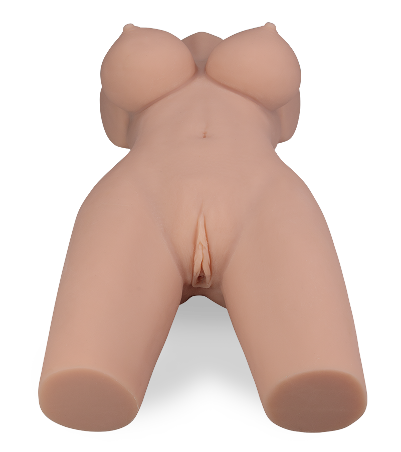 Beweglicher Masturbator Torso aus TPE Amélia