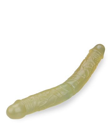 Biegsamer Doppeldildo Crystal 36 cm