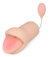 Laden Sie das Bild in den Galerie-Viewer, Blowjob-Masturbator mit Handpumpe