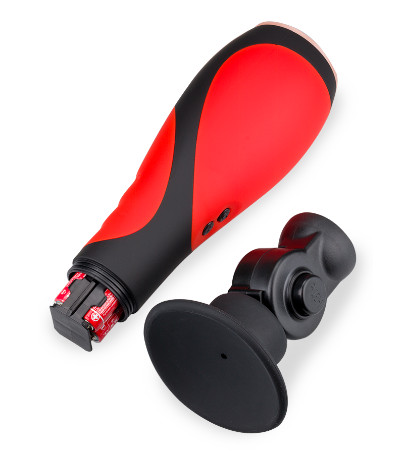 Blowjob-Masturbator mit Vibrationsfunktion