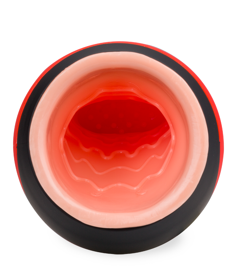 Blowjob-Masturbator mit Vibrationsfunktion