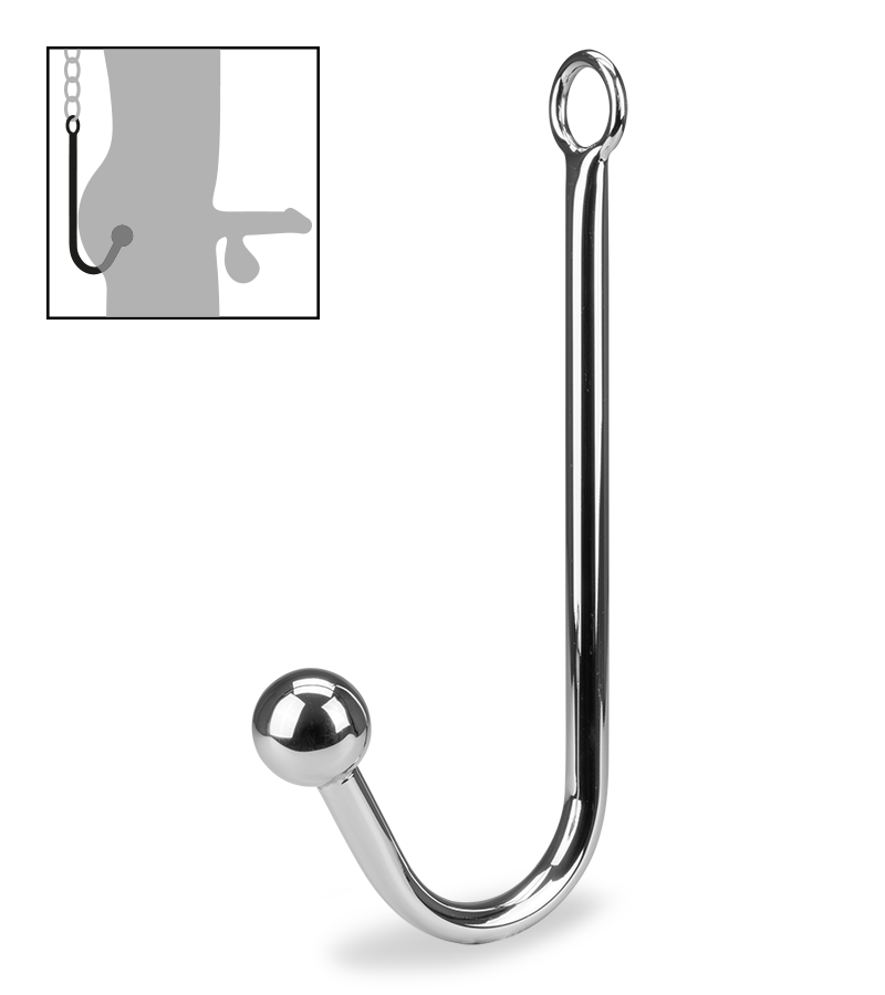 Bondagehaken mit Kugel Stooge