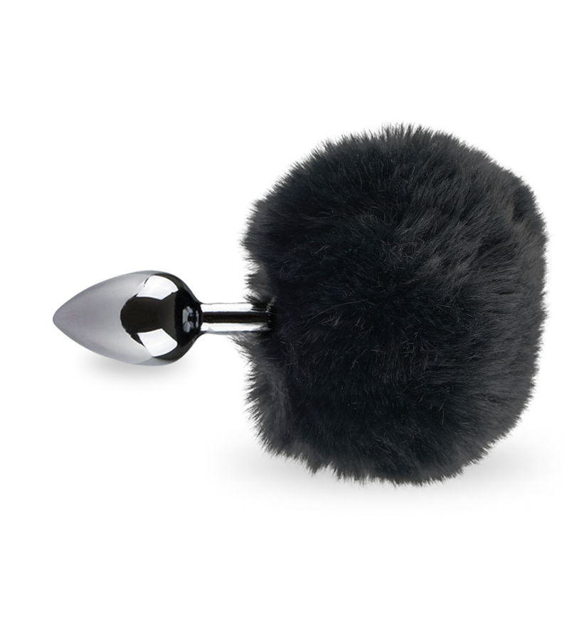 Bunny Tail Rosebud-Analplug