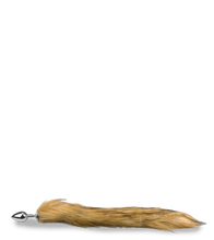 Laden Sie das Bild in den Galerie-Viewer, Buttplug mit Fuchsschwanz aus Kunstfell