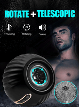Laden Sie das Bild in den Galerie-Viewer, Auto Male Stroker Rotating Stroking Moaning Masturbator for Small Penis