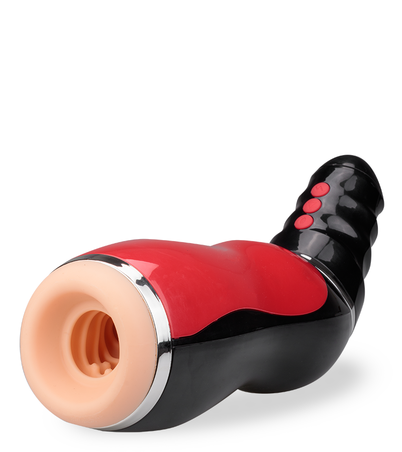 Deepthroat-Masturbator mit Vibration