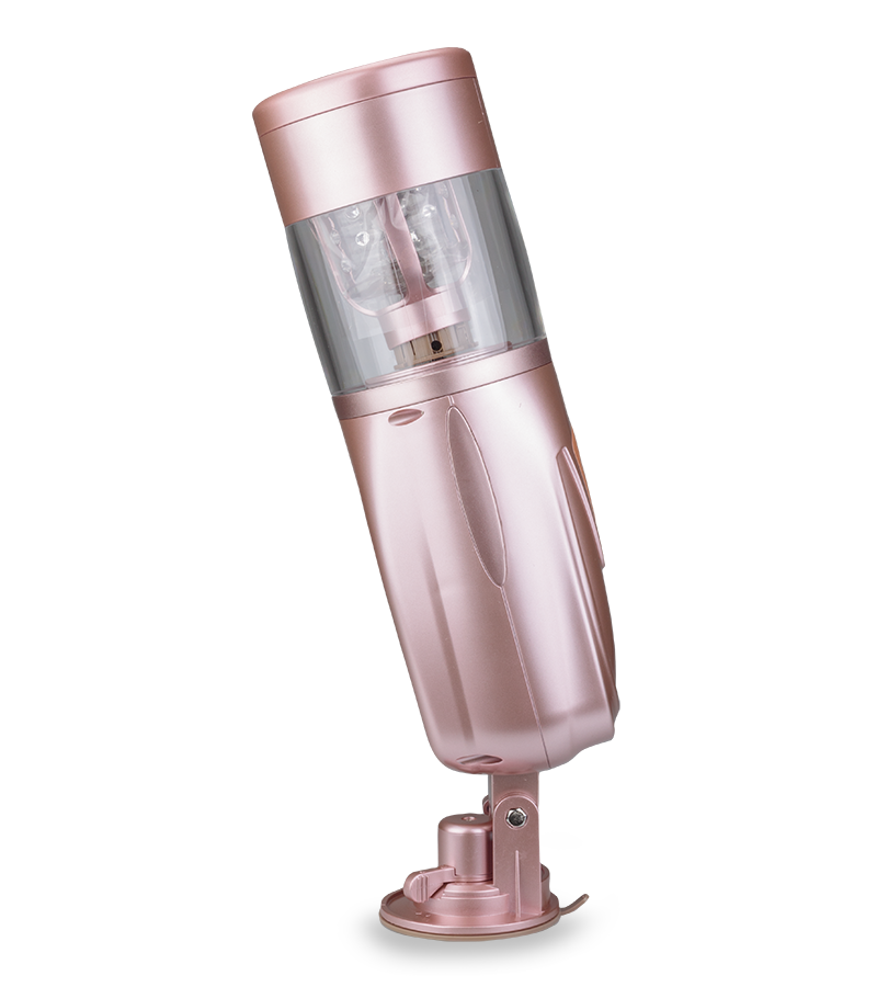 Deluxe Teleskop-Masturbator mit Stoßfunktion