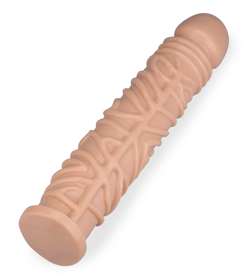 Dildo mit üppiger Aderung 27 cm Colin