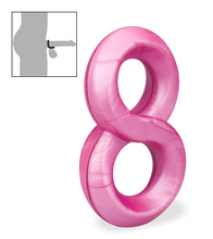 Laden Sie das Bild in den Galerie-Viewer, Doppel-Cockring aus medizinischem Silikon Julo