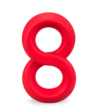 Laden Sie das Bild in den Galerie-Viewer, Doppel-Cockring aus medizinischem Silikon Julo