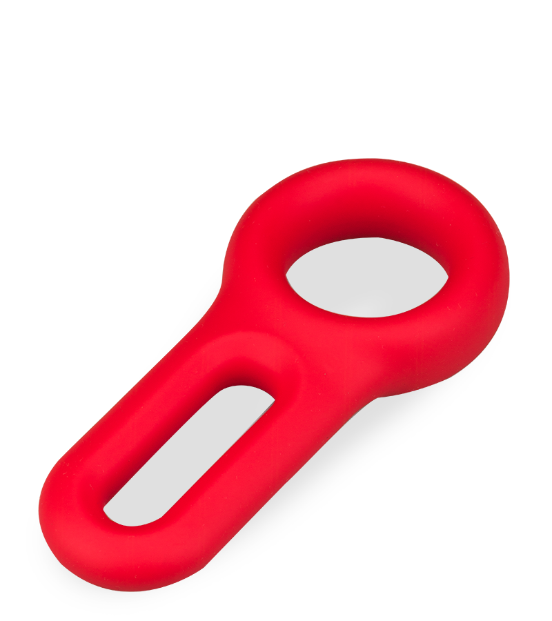 Doppel-Cockring aus medizinischem Silikon Vaster