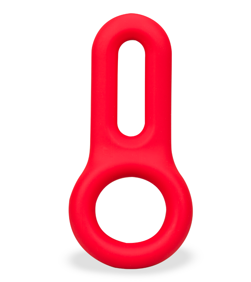 Doppel-Cockring aus medizinischem Silikon Vaster