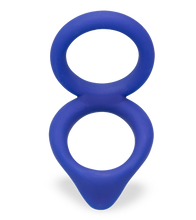 Laden Sie das Bild in den Galerie-Viewer, Doppel-Cockring aus Silikon Moon