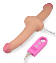 Laden Sie das Bild in den Galerie-Viewer, Doppeldildo für Paare mit Vibration