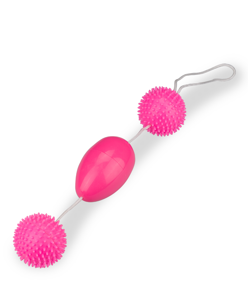 Doppelte Liebeskugeln für Anus und Vagina