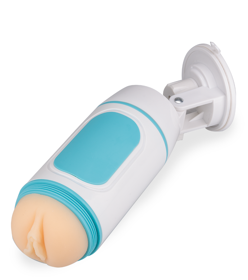 Double-Hole-Masturbator mit Saugfuß Sometimes