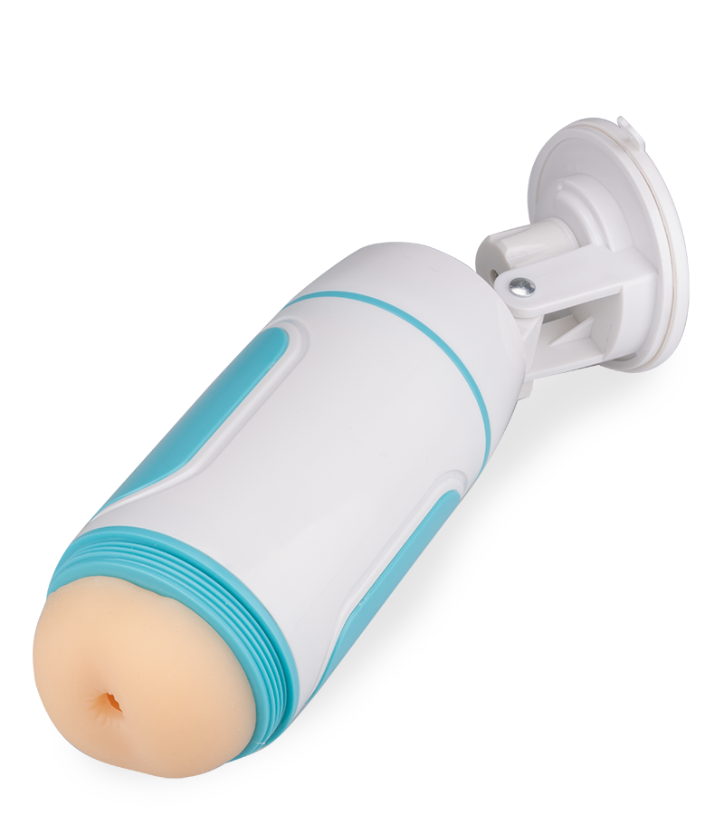 Double-Hole-Masturbator mit Saugfuß Sometimes