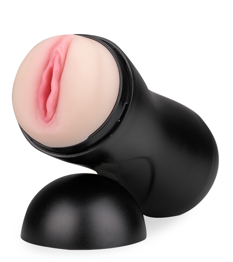 Double-Hole-Masturbator mit Vibration und Audiofunktion Juice