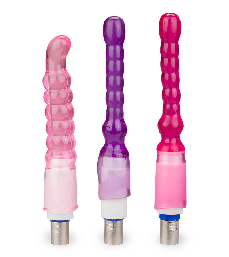 Dreierpack Analplugs für Fickmaschine