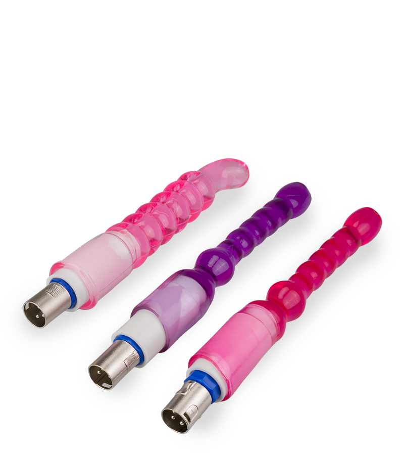 Dreierpack Analplugs für Fickmaschine