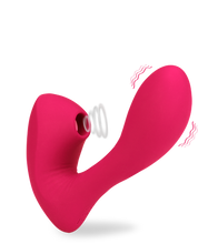 Laden Sie das Bild in den Galerie-Viewer, Druckwellenstimulator mit Innendildo Fame