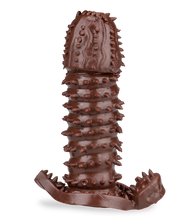 Laden Sie das Bild in den Galerie-Viewer, Dunkle genoppte Penishülle