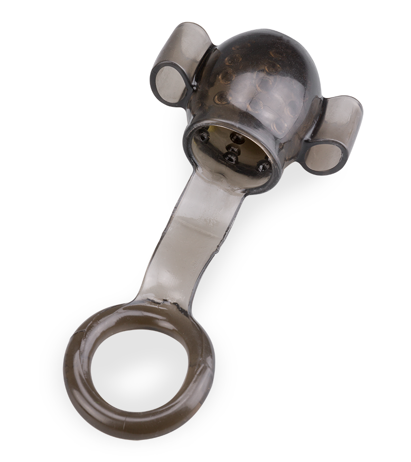 Eichelvibrator mit Cockring Lio