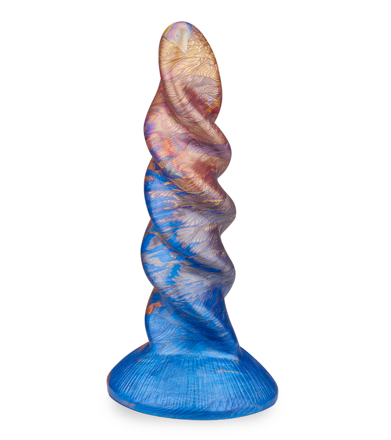Einhorn-Dildo mit Saugnapf 22 cm