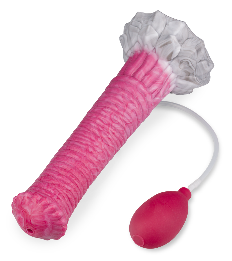 Fantasy-Spritzdildo mit Saugnapf Sleipnir