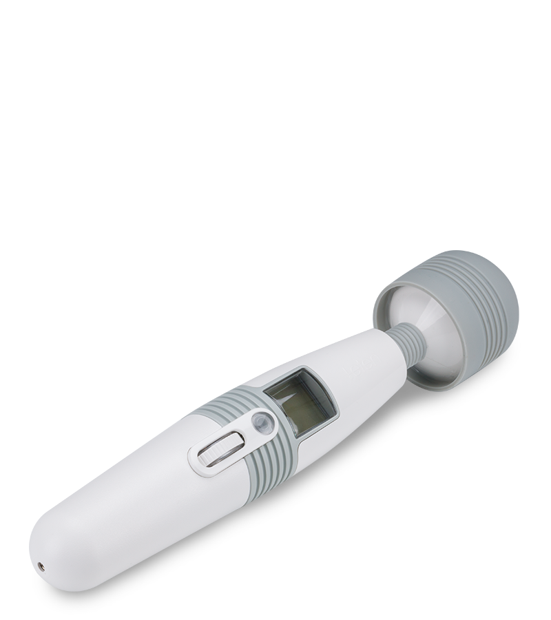 Fantasy-Wand-Vibrator mit digitalem Display Wandy