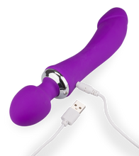 Laden Sie das Bild in den Galerie-Viewer, Fantasy Wand Vibrator mit Heizung Treat