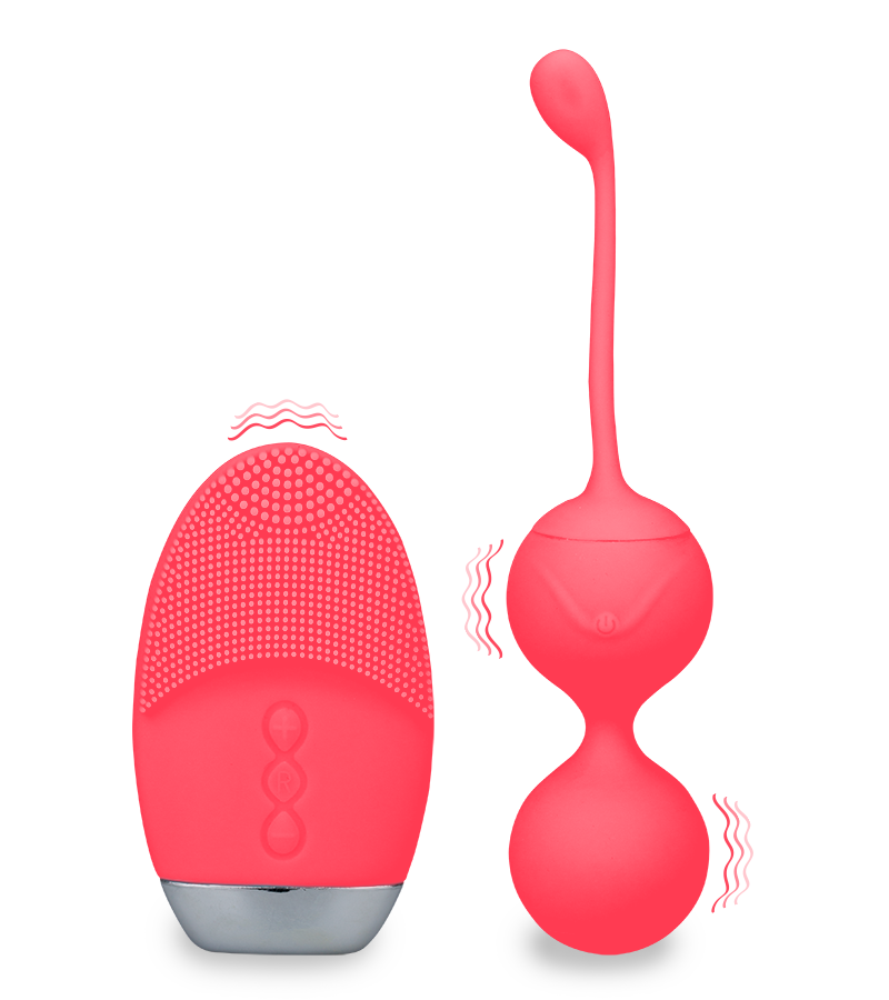 Ferngesteuerte Liebeskugeln mit Vibration Bounce