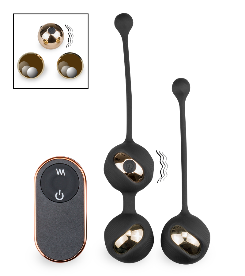 Ferngesteuerte Liebeskugeln mit Vibration Flash