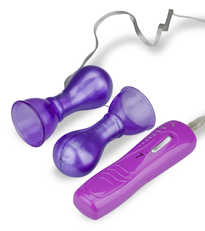 Ferngesteuerte Nippelsauger mit Vibration