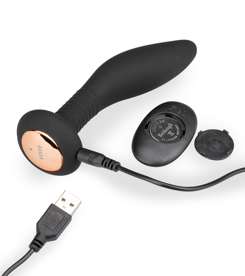 Ferngesteuerter Analvibrator mit 5 Modi