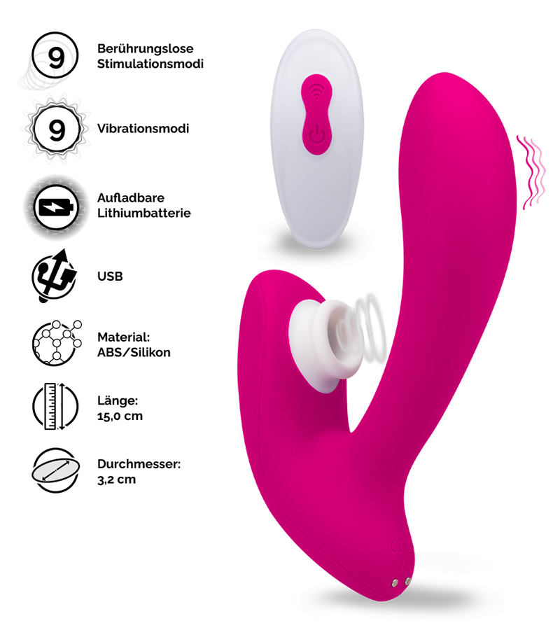 Ferngesteuerter Druckwellenvibrator Tricker