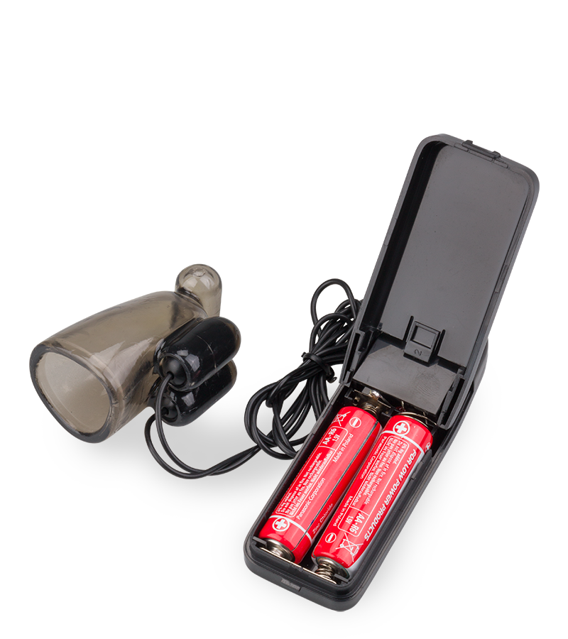 Ferngesteuerter Eichel-Masturbator mit Vibration