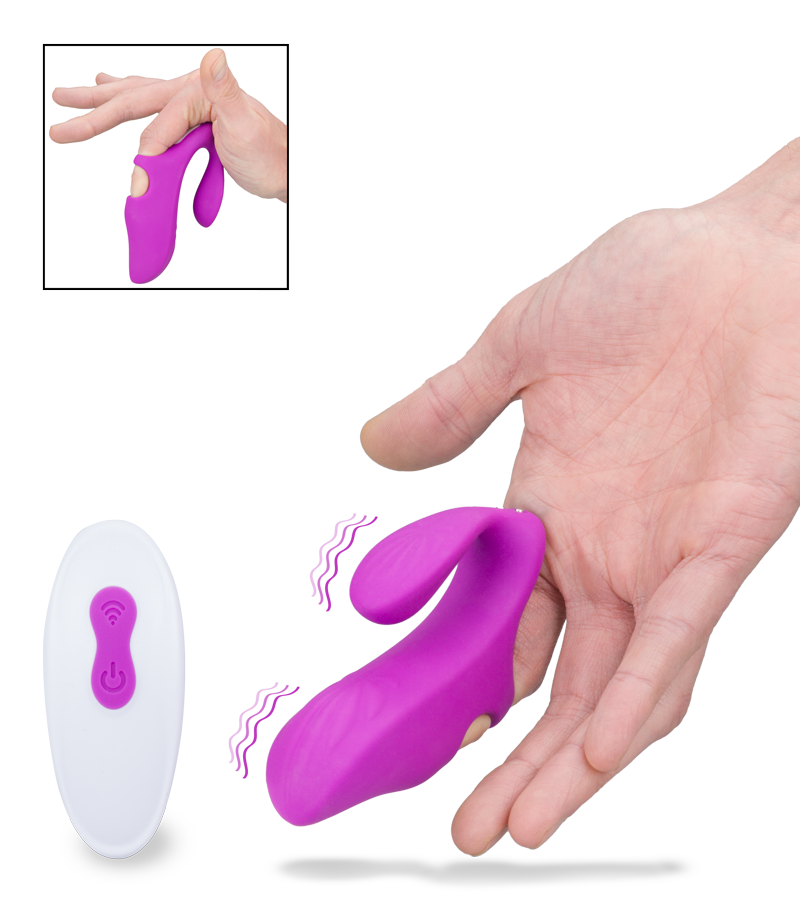 Ferngesteuerter Fingervibrator Ginger