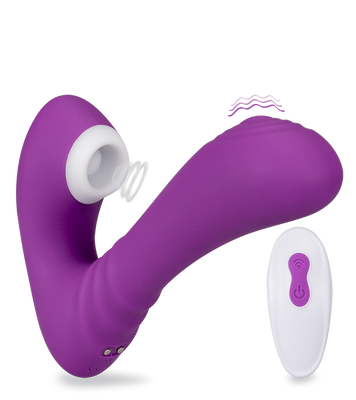 Ferngesteuerter Klitoris- und G-Punkt-Stimulator Gray