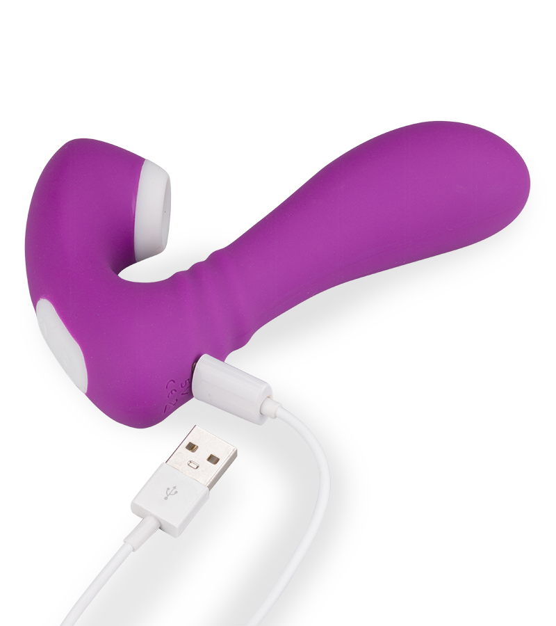 Ferngesteuerter Klitoris- und G-Punkt-Stimulator Gray