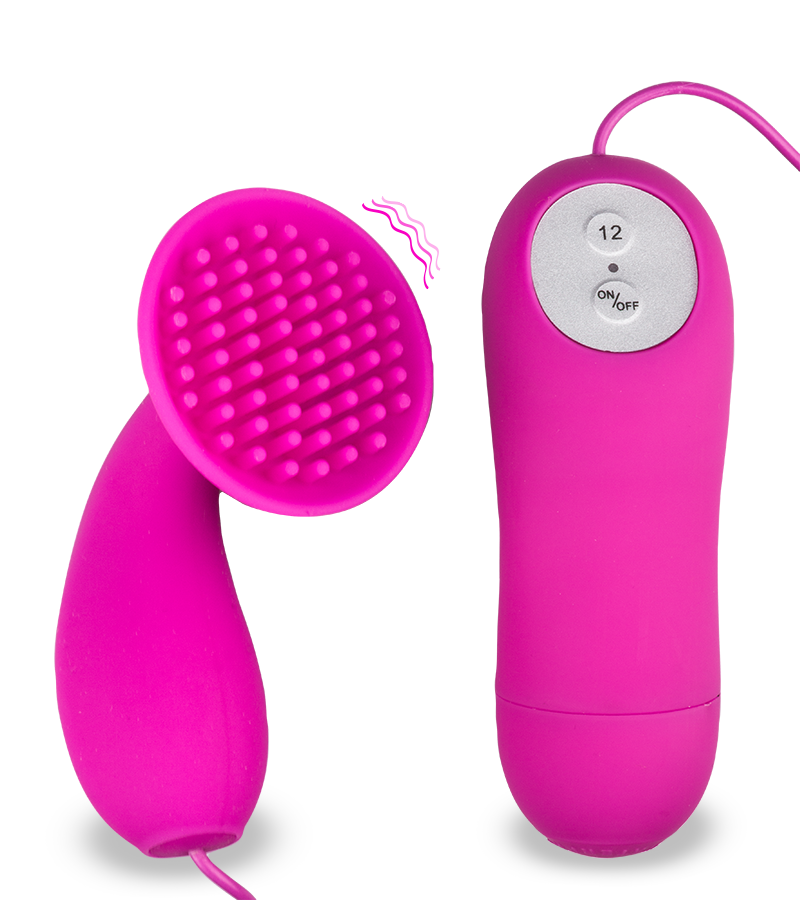 Ferngesteuerter Klitorisstimulator mit Lustnoppen
