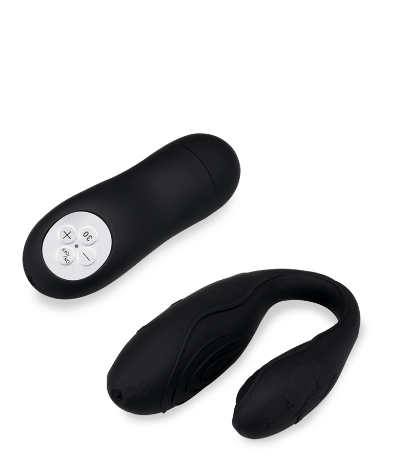 Ferngesteuerter Paar-Vibrator Lov'Inside™ – Schwarz