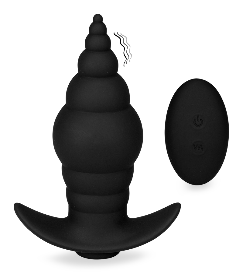 Ferngesteuerter vibrierender Analplug Cupid