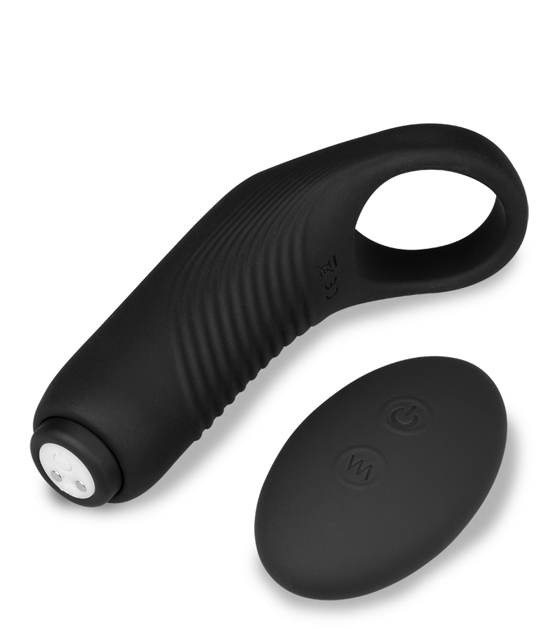 Ferngesteuerter Vibro-Cockring mit 9 Modi